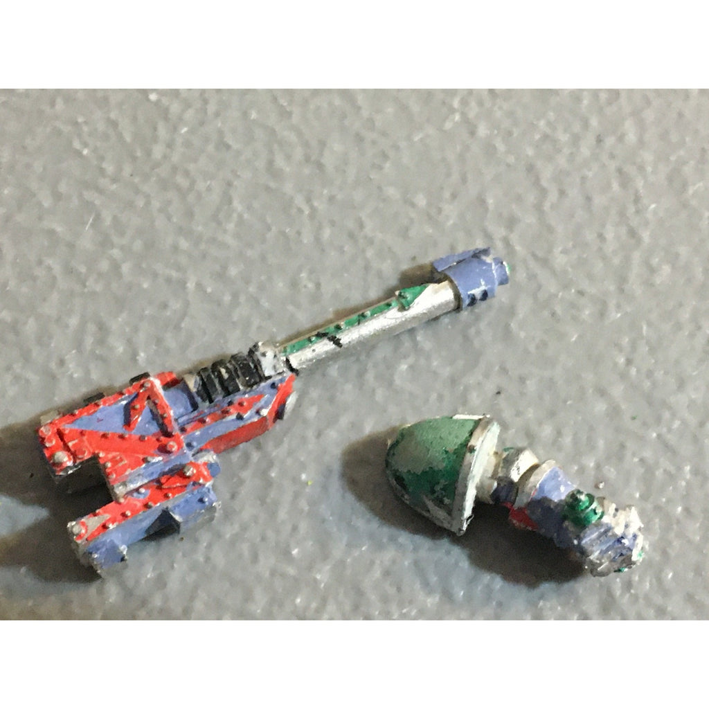 A31168 WARHAMMER 40K CHAOS SPACE MARINES METAL HAVOC W LASCANNON GW