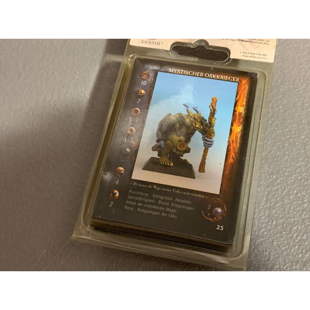 A10424 RACKHAM CONFRONTATION METAL OOP MYSTIC WARRIOR