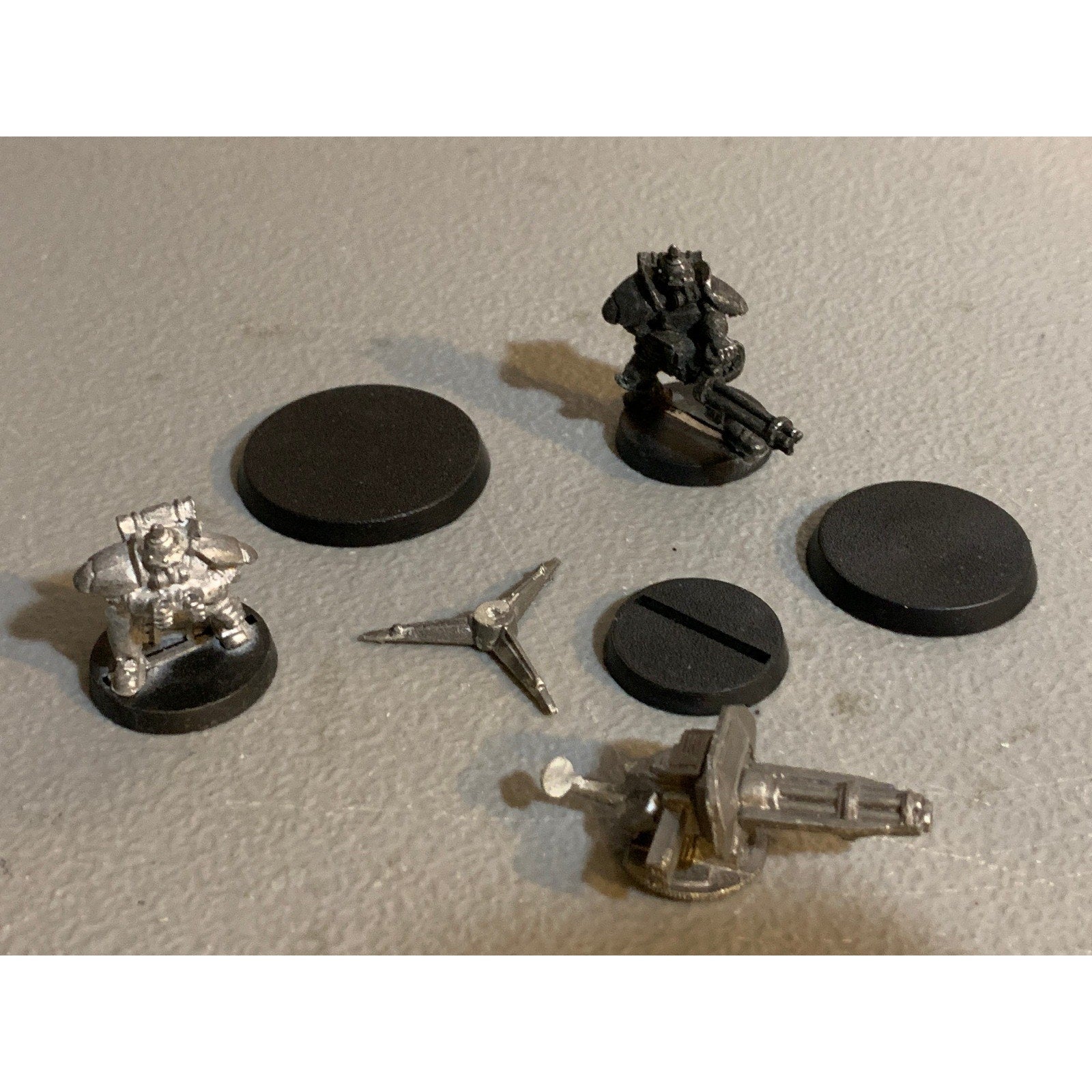 A30687 WARZONE MUTANT CHRONICLE TARGET HHG METAL BAUHAUS HEAVY WEAPON LOT TURRET