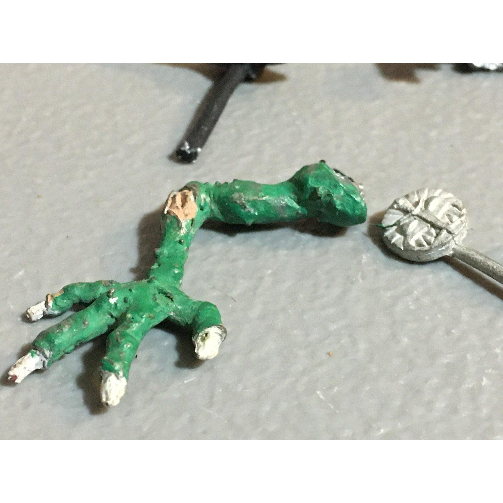 A23523 WARHAMMER FANTASY 40K BITS LOT INCOMPLETE STANDARD RIDER BANNER ELVES