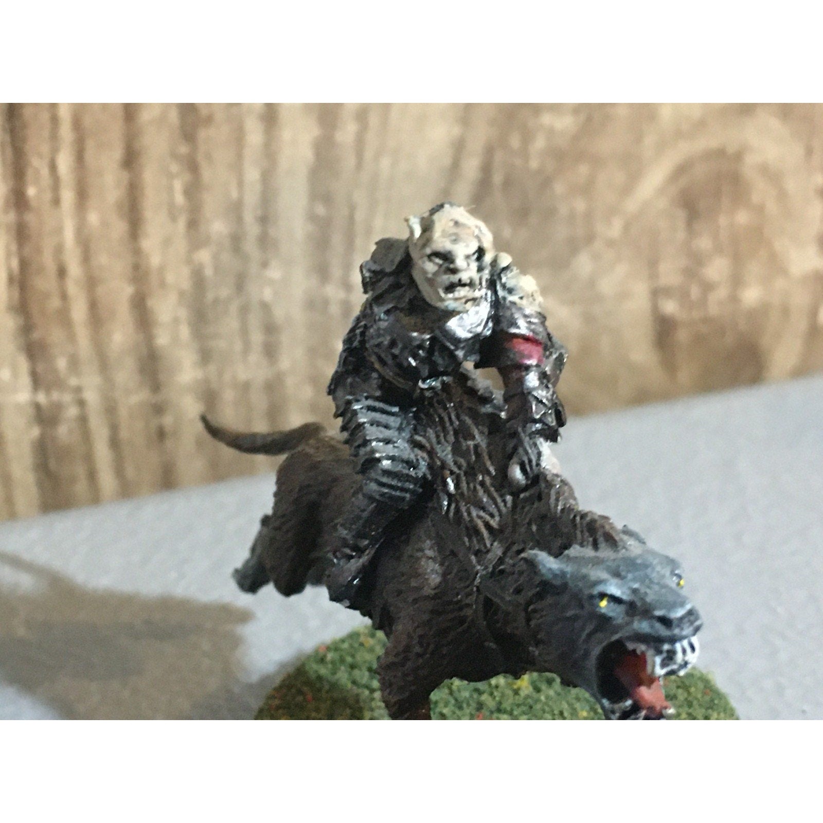 A30385 LOTR LORD OF THE RINGS GW GAMES WORKSHOP METALGOTHMOG MOUNTED WARG PAINT
