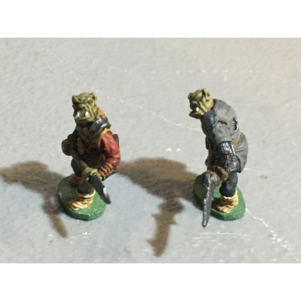 A10091 CITADEL PRE SLOTTA METAL RARE OOP ORC WARRIORS 2 PK WARHAMMER PAINTED