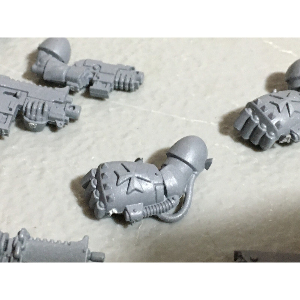 A22271 WARHAMMER 40K SPACE MARINES BLACK TEMPLARS BITS LOT POWER FIST BOLT GW