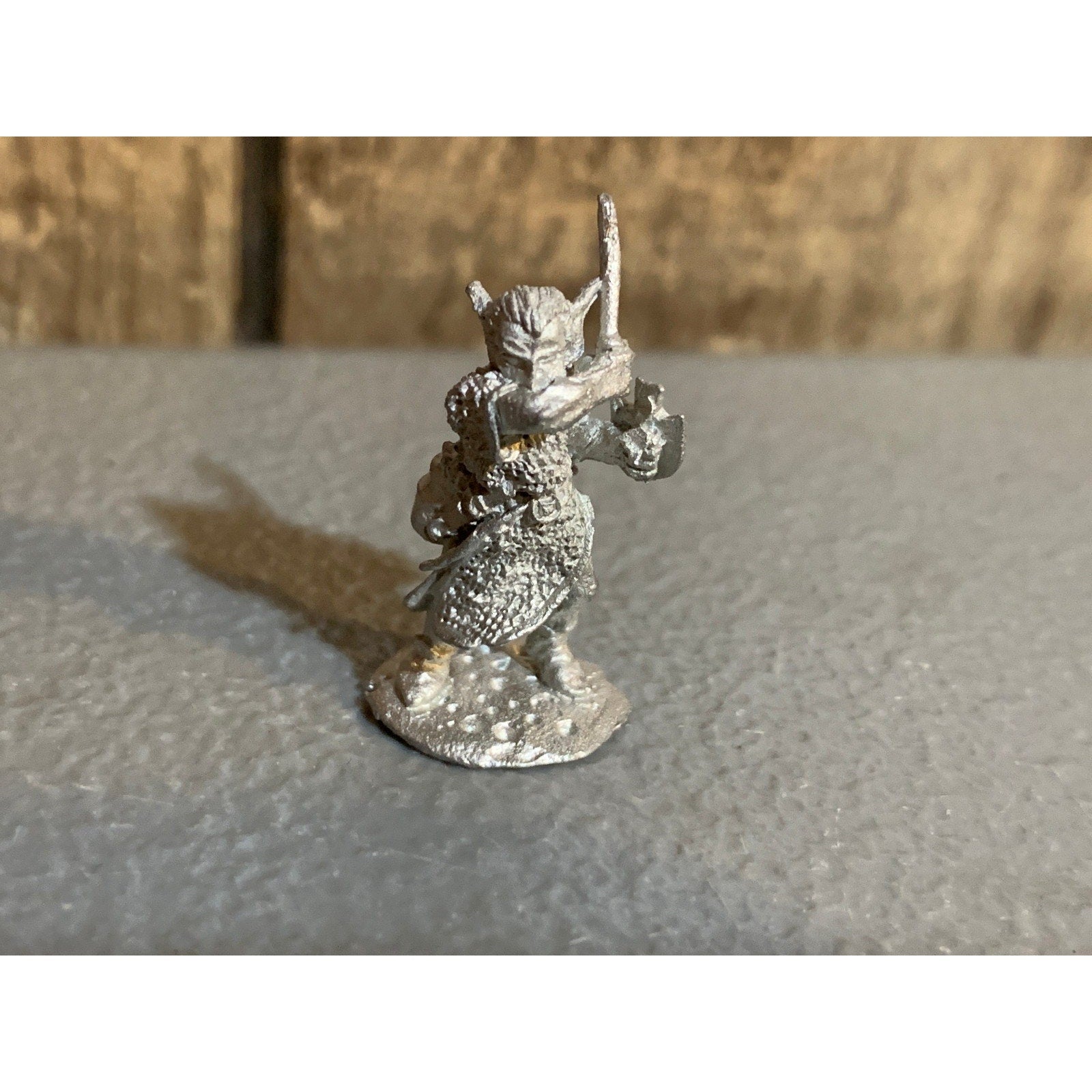 A30697 1ST ED CITADEL WARHAMMER DARK ELF METAL DOSADI WARCHILD ATTACKING W SWORD