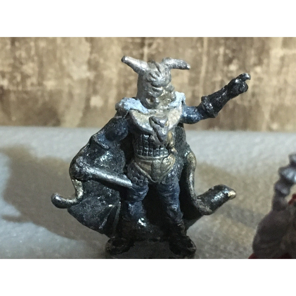 A32862 TSR METAL MINIATURES UNKNOWN HUMAN 4 PK KNIGHT NINJA WARRIOR