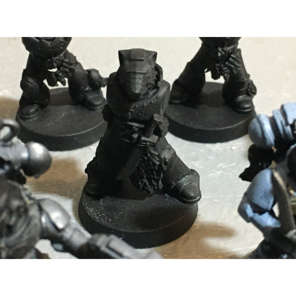 A23004 WARHAMMER 40K SPACE MARINES WOLVES INCOMPLETE GREY HUNTERS 10 PK GW